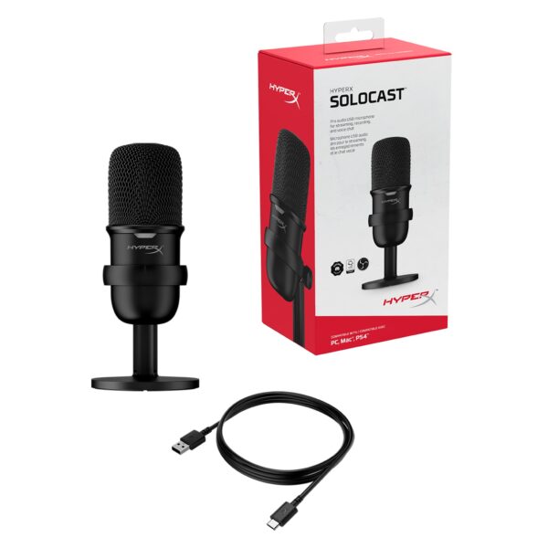 Hyperx solocast  microphone gaming