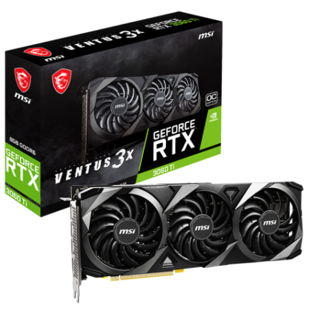 MSI GEFORCE VGA RTX 3060 TI VENTUS 3X 8G OC LHR