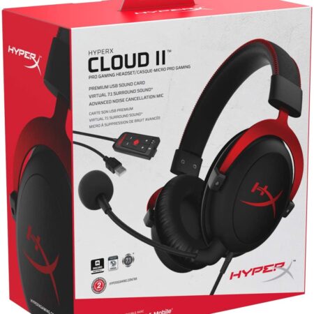 HyperX Cloud II RED KHX-HSCP-RD