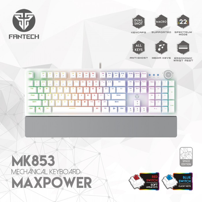 Fantech Mk853 Maxpower Rgb Mechanical