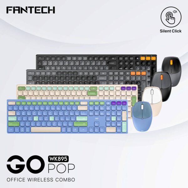 Fantech WK895 GO POP Wireless Combo