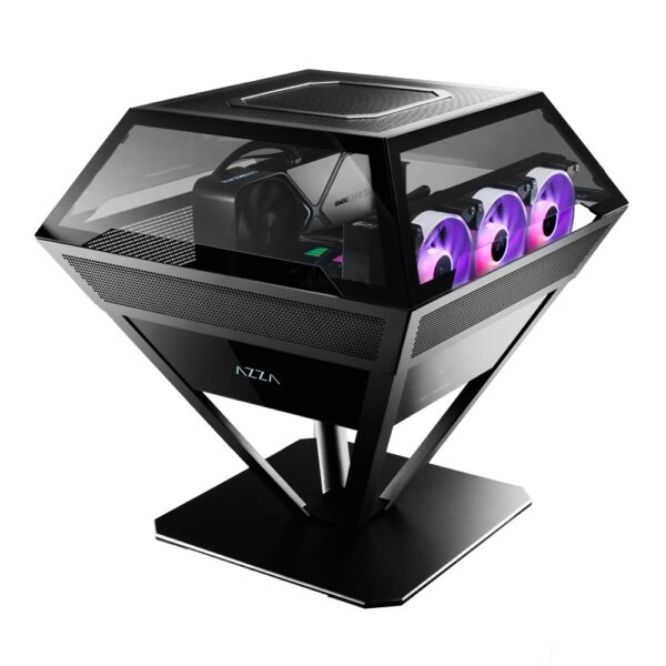 AZZA DIAMOND 812 Black Gaming Case